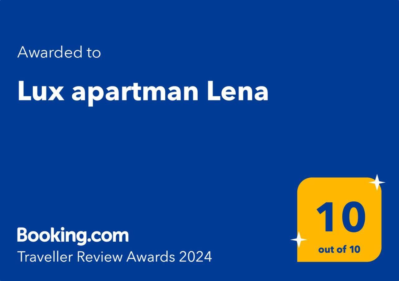 Lux Apartman Lena Belgrad Exteriör bild
